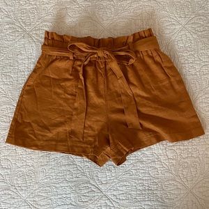 Paperbag shorts